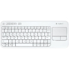 Logitech Wireless Keyboard with TouchPad K400 Plus – White – 920-007146