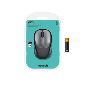 Alternative view of Logitech Wireless Mouse M235 Grey – 910-002201