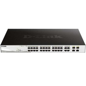 D-Link DGS-F1210-26PS-E – 24 port Managed Gigabit Switch (DGS-F1210-26PS)