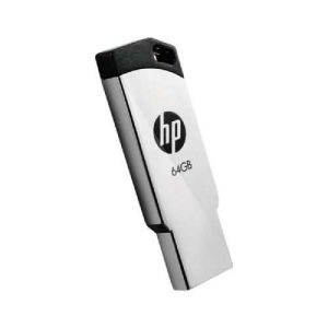 HP 64GB Metallic Flash Drive – HPFD236W64