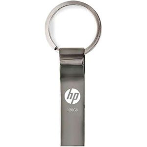 HP V285W 128GB USB 2.0 Metallic Flash Drive (HPFD285W-128)