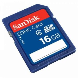 SanDisk 16GB SDHC Memory Card Class 4 (SDSDB-016G-B35)