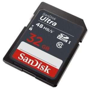 Sandisk 32GB SD Class 10 SDHC Flash Memory Card (sdsdunb-032g-gn3in)