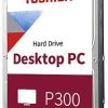 Toshiba 4TB P300 3.5" Desktop Hard Disk Drive 5400RPM (DT02ACA400)