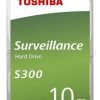 Toshiba S300 10TB 3.5" Internal Surveillance Hard Drive (HDETV10ZSA51)