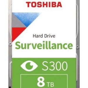 Toshiba S300-72RPM -8TB 3.5" Internal Surveillance Hard Drive - (HDETV11ZSA51)
