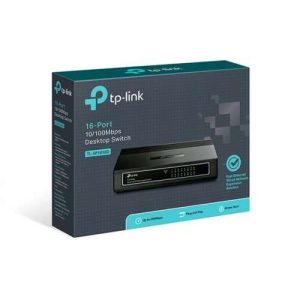 Tplink 16-Port 10/100Mbps Desktop Switch TL-SF1016D