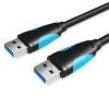 Vention VAS-A12-B050 Flat USB 3.0 Male to Micro B Male DATA Cable 