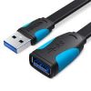Vention Flat USB 3.0 Extension Cable 3Meter (VAS-A13-B300)