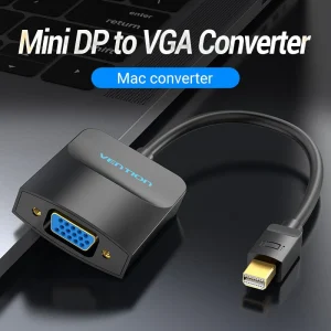 Vention Mini DisplayPort to VGA Converter – HBDBB Top View