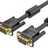 Vention VGA(3+6) Male to Male Cable with Ferrite Cores 15M Black