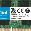 Crucial 32GB DDR4-3200 SODIMM Laptop Ram - CT32G4SFD832A