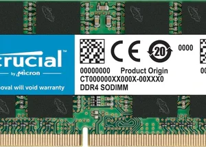 Crucial 32GB DDR4-3200 SODIMM Laptop Ram - CT32G4SFD832A