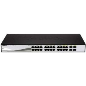 D-Link 28 Port Smart Managed Layer 2+ Gigabit Ethernet Switch  (DGS-1210-28)