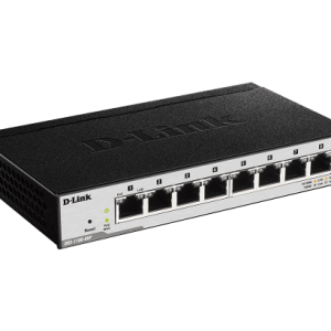 DGS-1100-08P D-Link Ethernet PoE Switch, 8 Port Gigabit PoE smart switch