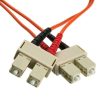 Fiber Optic Cable - Multimode Duplex 62.5/125 - SC-SC 1 m