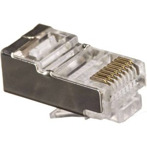 RJ45 metallic CAT6 Network Plug Connector