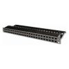 Siemon Cat 6A Shielded 24 Port Patch Panel 1rms Black