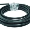 Sleeve gum pole insulator 10m black
