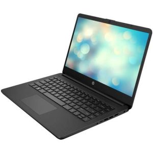 Alternative view of HP 14s DQ2072NIA, Core i7 1165G7, 8GB, 512GB SSD, DOS, 14″ HD, Jet Black – 3B9Q7EA