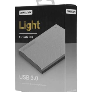 HikVision External HDD 1TB USB 3.0 - Grey Rubber Casing