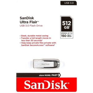 SanDisk Ultra Flair 3.0 512GB -SDCZ73-512G-G46
