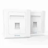 VENTION 2 PORT WALL FACEPLATE WHITE 86 TYPE