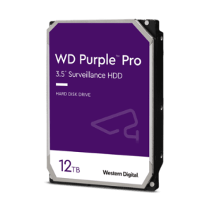 WD Purple™ Pro Surveillance Hard Drive - 12TB, 256 MB, 7200 rpm - WD121PURP