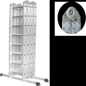 Foldable 4 X 8 Aluminium Ladder