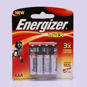 Energizer Alkaline AAA. 4 Pack
