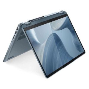 Lenovo IdeaPad Flex 5 14IAU7, Intel Core i7 1255U, 8GB LPDDR4x 4266 (Not Upgradable), 512GB SSD M.2 2242 PCIe 4.0x4 NVMe, Windows 11 Home in S mode, 14" WUXGA Touch Screen, No ODD, WLAN + Bluetooth (Wi-Fi 6 11ax, 2x2 + BT5.1), FHD 1080p with Privacy Shutter Webcam, Fingerprint Reader, Lenovo Digital Pen, Backlit Keyboard, Cloud Grey, 2 Year Warranty, Ports: One USB 3.2 Gen 1, One USB 3.2 Gen 1 (Always On), One USB-C 3.2 Gen 2 / Thunderbolt 4 (support data transfer, Power Delivery 3.0, and DisplayPort 1.4a), One HDMI 1.4b, One Card reader, One Headphone / microphone combo jack (3.5mm), One Power connector - 82R7004BUE