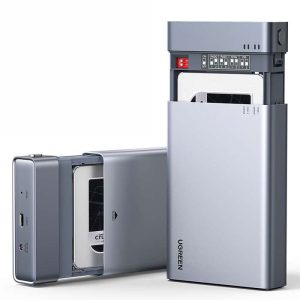UGREEN 2.5" SATA Dual Bay RAID Hard Drive Enclosure - CM381