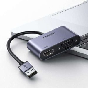 UGREEN USB 3.0 to HDMI + VGA Converter - CM449