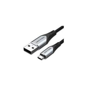 Vention USB 2.0 C to Lightning Cable 1.5M Gray Aluminum Alloy Type