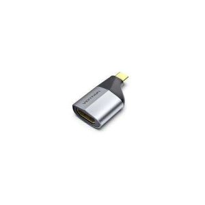 Vention Type C Male to HDMI Female Adapter Gray Aluminum Alloy Type - VEN TCAH0