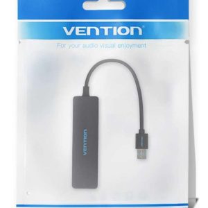 Vention 4 Ports USB3.0 Hub 0.15M Black - VEN CHKBB