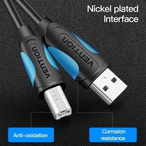 Vention USB 2.0 Printer Cable 1M Black - VEN COQBF