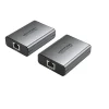 Vention HDMI Network Cable Extender 50M Gray Aluminum Alloy Type