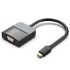 Vention Type-C to VGA Adapter 0.15M Black ABS Type - VEN TDDBB