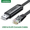 UGREEN USB-A to RJ45 Console Cable 1.5m (Black) - CM204