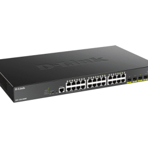 D-Link DGS-1250-28XMP 28-Port 10-Gigabit Smart Managed PoE Switch