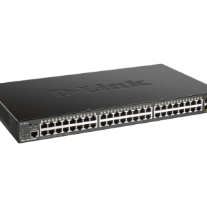 D-Link DGS-1250-52XMP 52-Port 10-Gigabit Smart Managed PoE Switch