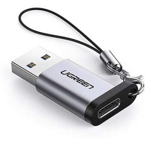 UGREEN USB-A 3.0 Male to USB-C 3.1 Female Adapter (Gray) - US276