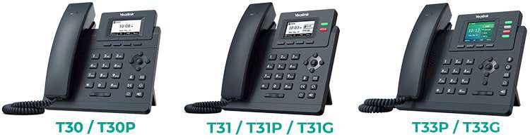 Yealink T3 Seriues IP Phones