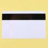 Magnetic chip card with strip