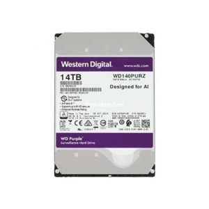 WD Purple Surveillance Hard Drive 14TB, 512MB - WD140PURZ