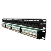 Giganet 1u 19 24 way fiber patch panel without Adapters