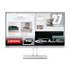 Lenovo L27e-40 27" FHD Monitor, Cloud Grey Color, Connectivity : 1 VGA, 2 HDMI 1.4 - 67ACKAC4UK