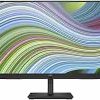 HP P24v G5 23.8" FHD Monitor, Black Color, Connectivity: 1 VGA, 1 HDMI 1.4 - 64W18AS