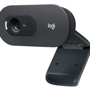 Logitech C505 HD Webcam (960-001364) - 720p HD, , Long-Range Microphone, Compatible with PC or Mac, Camera for Desktop or Laptop